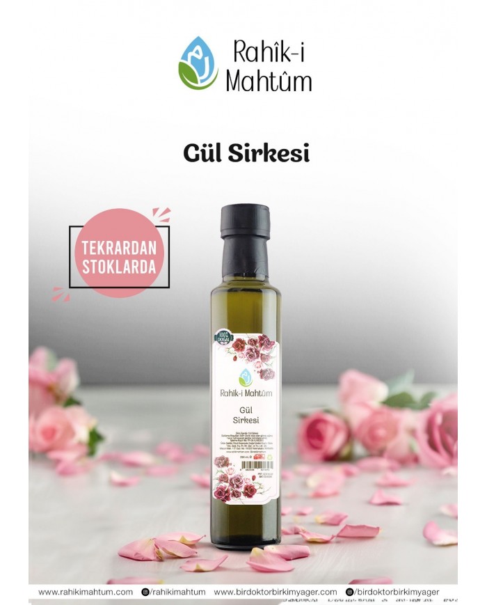 Gül Sirkesi (250 mL)