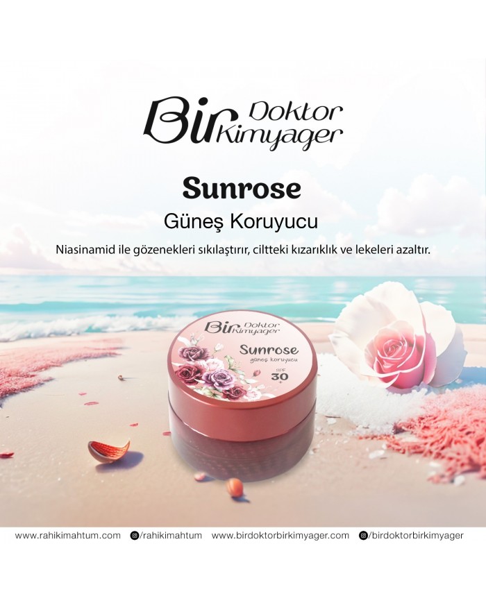 Sunrose Güneş Koruyucu (30 mL) Sunrose Güneş Koruyucu (30 mL)