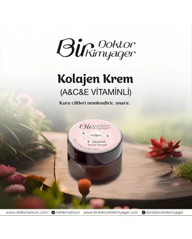 Kolajen Krem (A&C&E Vitaminli) (50 mL)