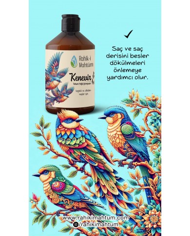 Kenevir Tohumu Yağlı Şampuan (500 mL)