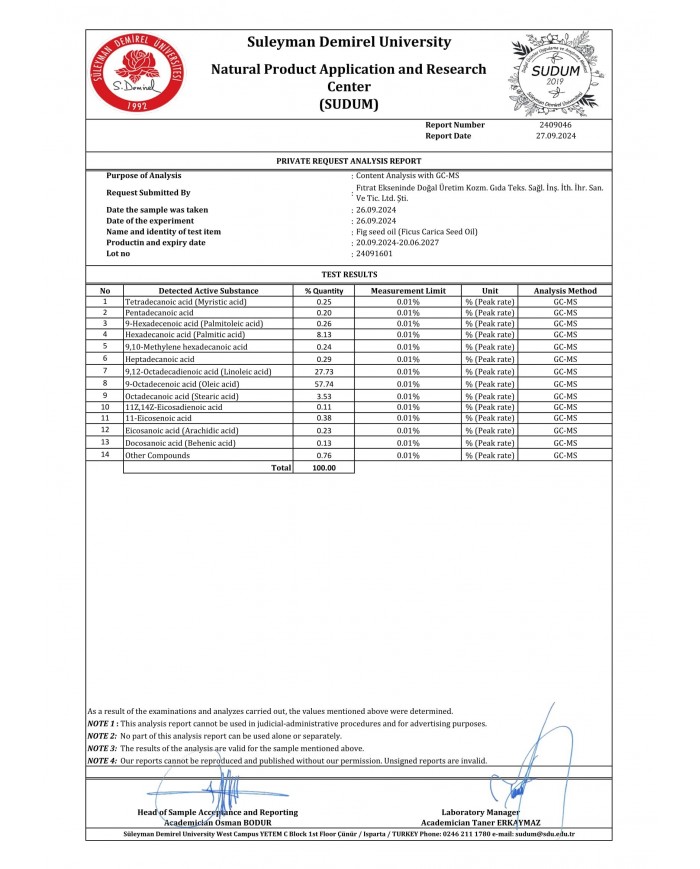 İncir Çekirdeği Yağı (100 mL)