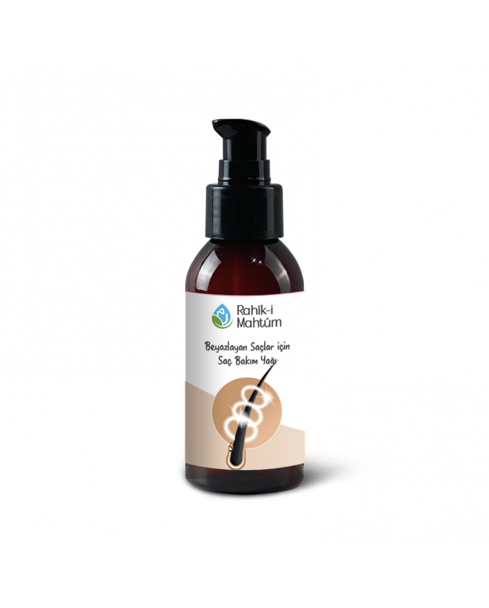 Saç Bakım Yağı (Beyazlayan Saçlar için) (100 mL) Saç Bakım Yağı (Beyazlayan Saçlar için) (100 mL)