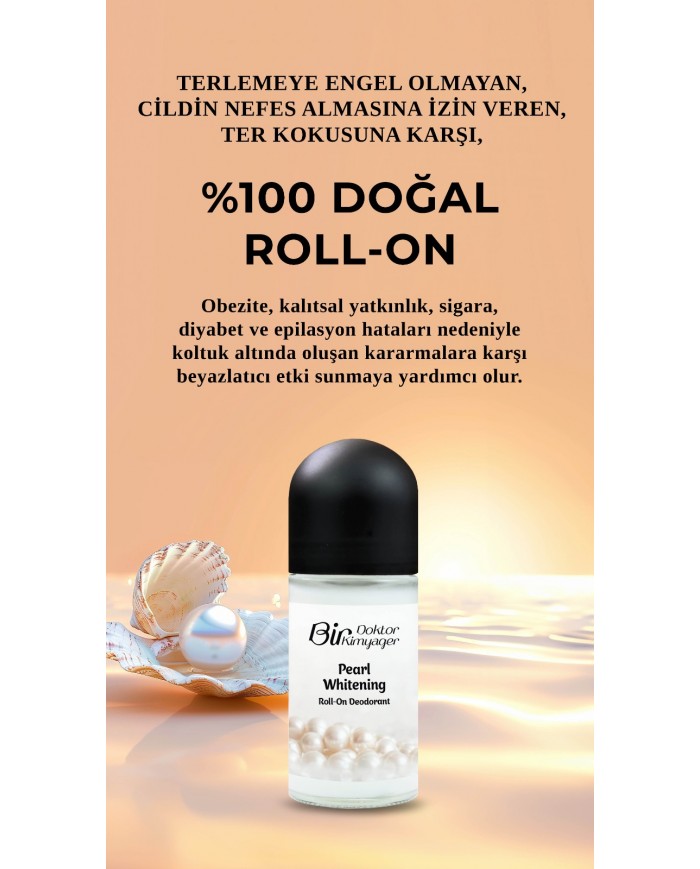 Pearl Whitening Roll On Deodorant (50 mL) Pearl Whitening Roll On Deodorant (50 mL)