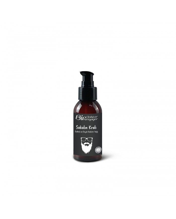 Sakalın Kralı Sakal ve Bıyık Bakım Yağı (100 mL) Sakalın Kralı Sakal ve Bıyık Bakım Yağı (100 mL)