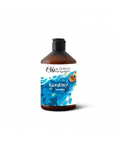 Keratin Şampuan (Tüm Saç Tipleri İçin) (500 mL) Keratin Şampuan (Tüm Saç Tipleri İçin) (500 mL)
