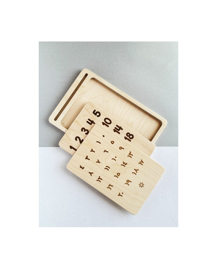 Yazı ve Rakam Tepsisi